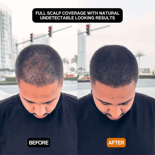 Natural Hair Touch-Up for Men & Women - Apply Daily