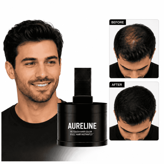 Natural Hair Touch-Up for Men & Women - Apply Daily